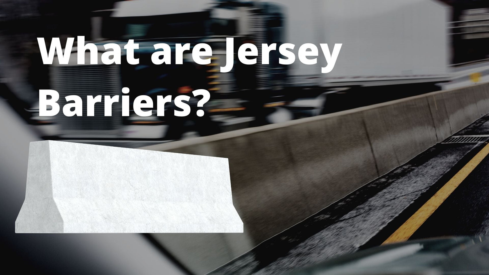 What is a Jersey Barrier and how does it work? - Crowd Control Warehouse