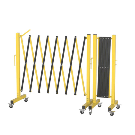 Metal Expandable Barricade, 16 Ft. and 11 Ft - Trafford Industrial - Crowd Control Warehouse