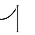 Ball Top Rope Stanchion with Fixed Base - Montour Line CXLineF