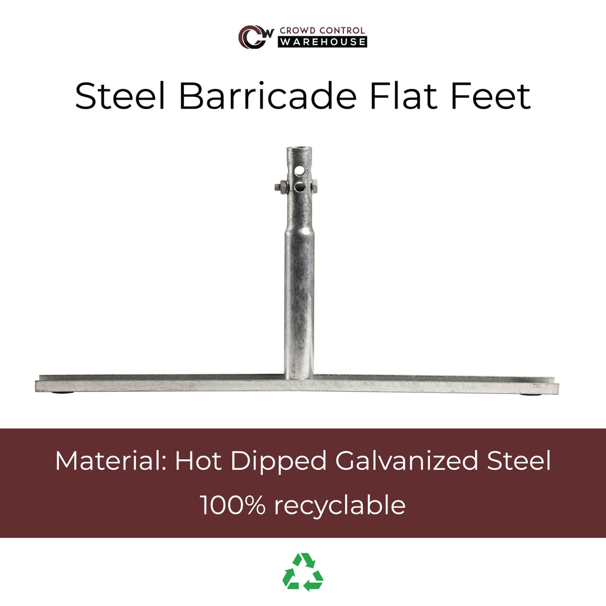 8.5 Ft Barricade in a Box™ - Crowd Control Warehouse