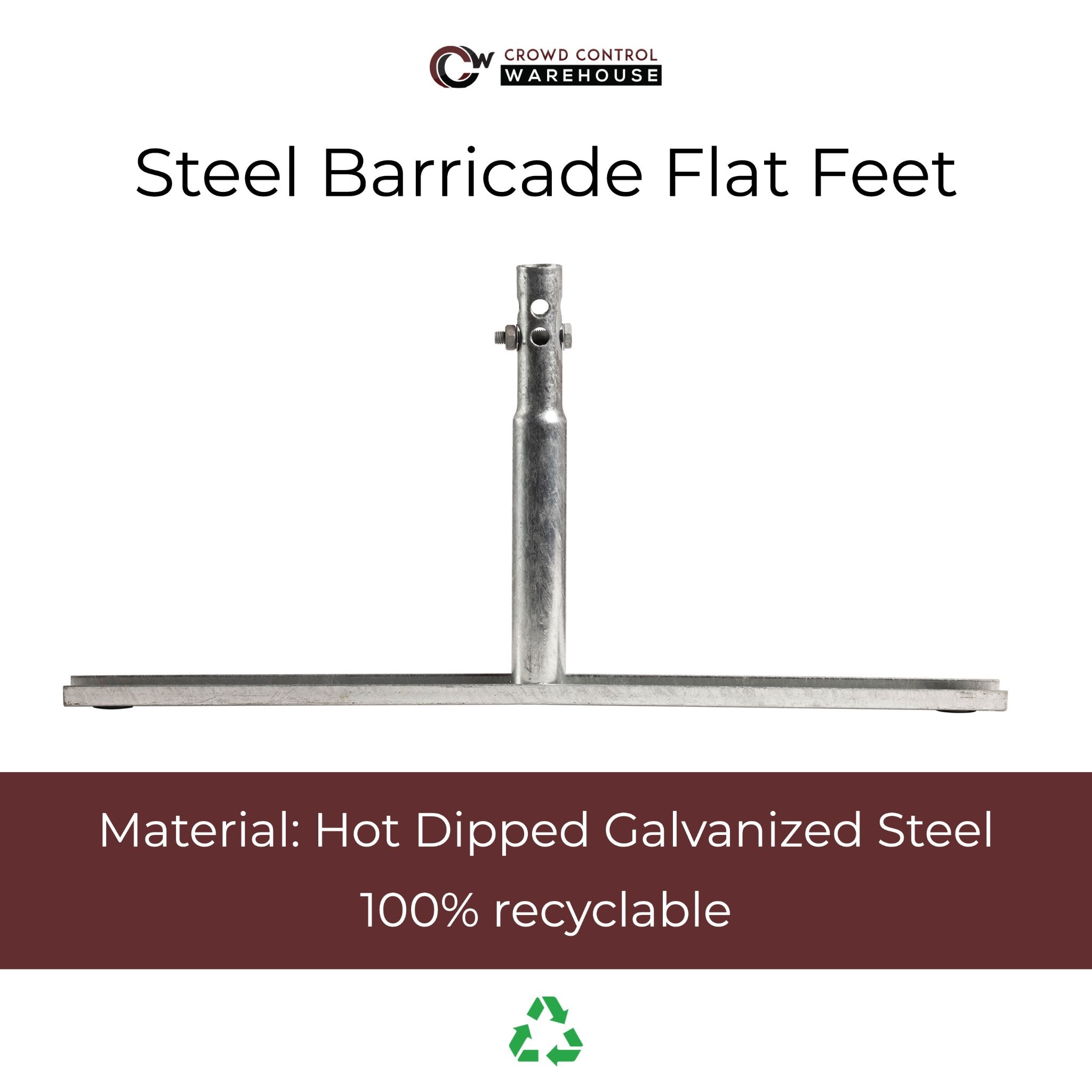 8.5 Ft Barricade in a Box™ - Crowd Control Warehouse
