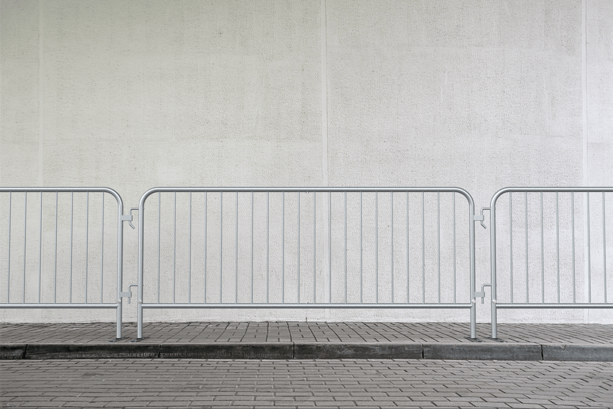 8.5 Ft Barricade in a Box™ - Crowd Control Warehouse