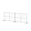 Chain Link Fence Kit - 6 Ft. tall x 10 Ft. Wide - Trafford Industrial