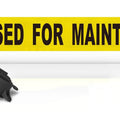 Banner Stakes 7' Magnetic Wall Mount Barrier