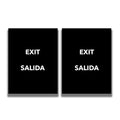 2-Sided Sign - 'EXIT/SALIDA'