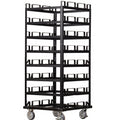 Horizontal Post Storage Cart (12 Posts or 24 Posts) - Trafford Industrial