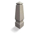 Obelisk Bollard with Reveal Line and Decorative Base