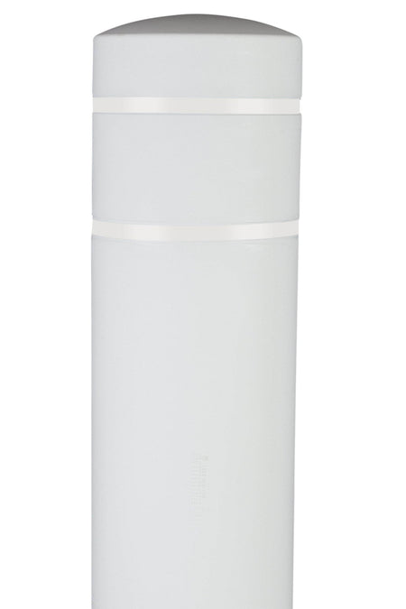 BollardGard Bollard Cover - White - Crowd Control Warehouse
