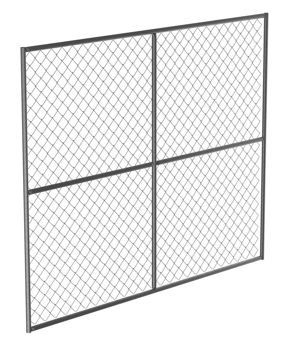 Chain Link Fence Panel Barrier Panel Unit – Crowd Control Warehouse