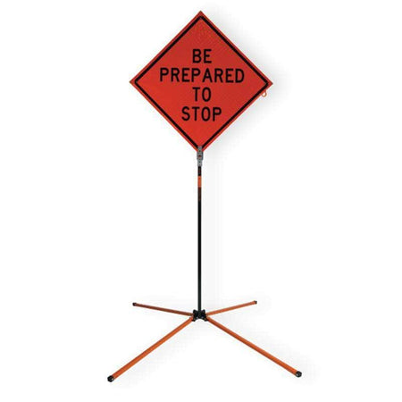 Compact Springless Sign Stand - Crowd Control Warehouse