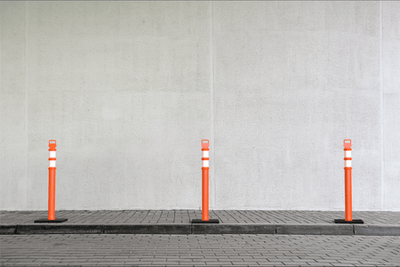 Delineator Post with Base, 49 in. - Trafford Industrial - Crowd Control Warehouse