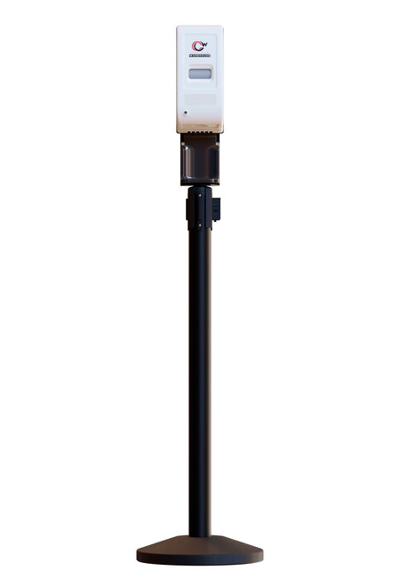 Hand Sanitizer Dispenser for Stanchions - Crowd Control Warehouse