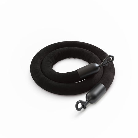 Heavy Duty Velvet Stanchion Ropes, Standard Colors - Montour Line - Crowd Control Warehouse