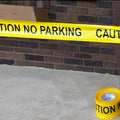 Caution Tape, 2.0 mil x 1000 Ft. x 3 Inch, Black Text Color - Trafford Industrial
