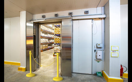 Medium Duty Plastic Stanchion Posts and Chain Kit with (6) Posts and 50 Ft. of Chain - Montour Line - Crowd Control Warehouse