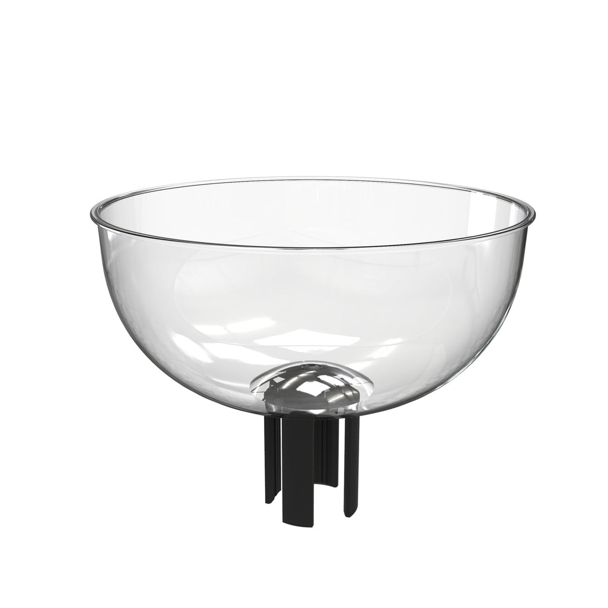 Merchandising Display Bowl for Retractable Belt Barrier Stanchion - Montour Line - Crowd Control Warehouse