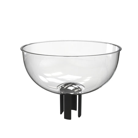 Merchandising Display Bowl for Retractable Belt Barrier Stanchion - Montour Line - Crowd Control Warehouse
