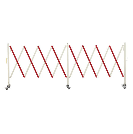 Metal Expandable Barricade, 16 Ft. and 11 Ft - Trafford Industrial - Crowd Control Warehouse