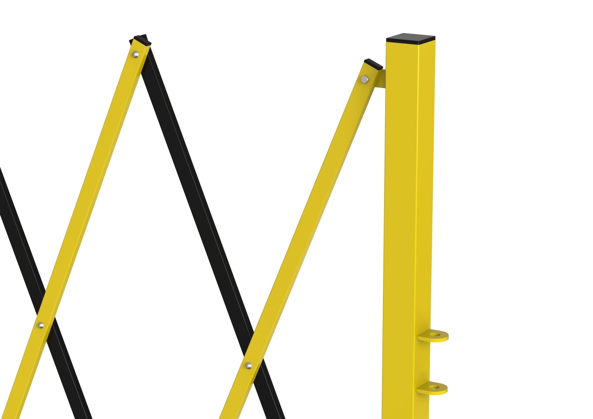 Metal Expandable Barricade, 16 Ft. and 11 Ft - Trafford Industrial - Crowd Control Warehouse