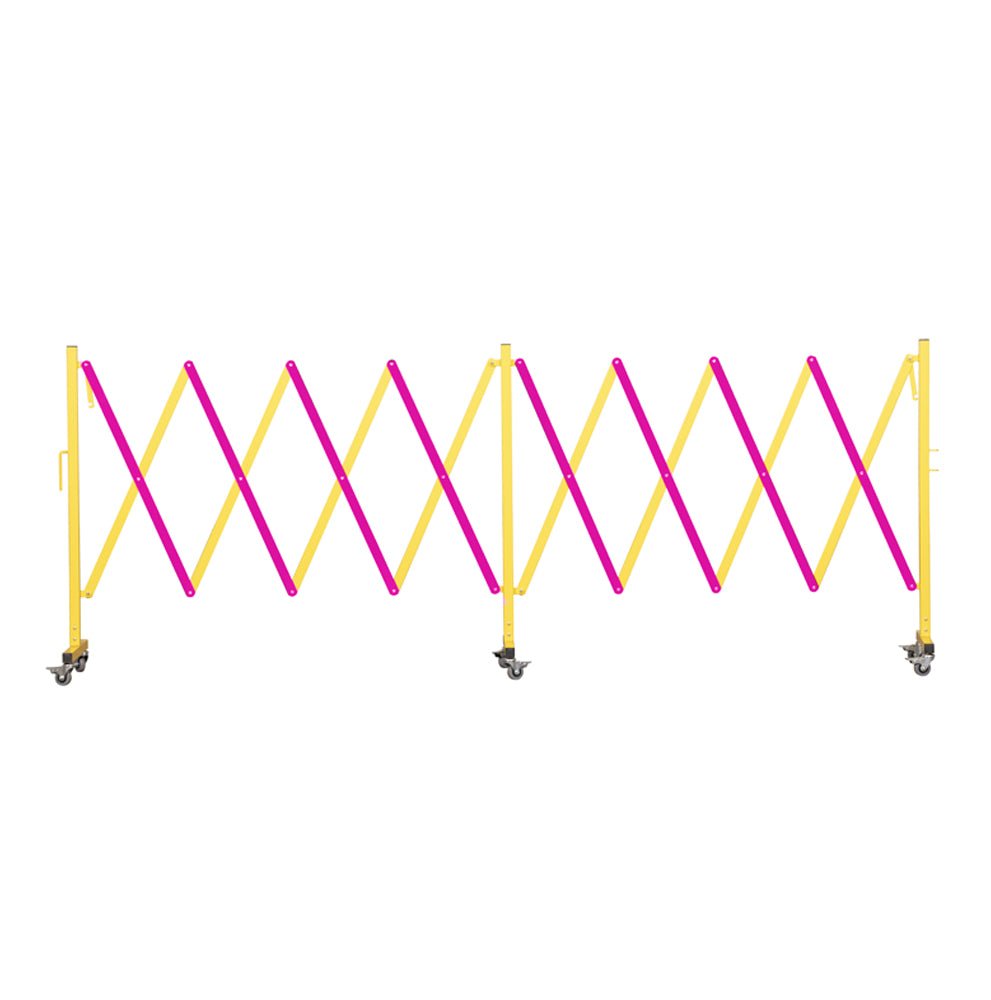 Metal Expandable Barricade, 16 Ft. and 11 Ft - Trafford Industrial - Crowd Control Warehouse