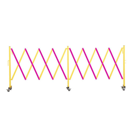 Metal Expandable Barricade, 16 Ft. and 11 Ft - Trafford Industrial - Crowd Control Warehouse