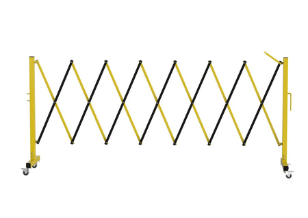 Metal Expandable Barricade, 16 Ft. and 11 Ft - Trafford Industrial - Crowd Control Warehouse