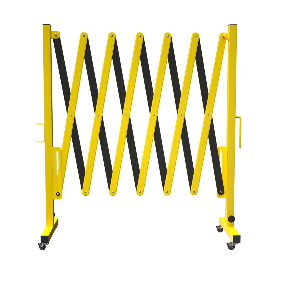 Metal Expandable Barricade, 16 Ft. and 11 Ft - Trafford Industrial - Crowd Control Warehouse