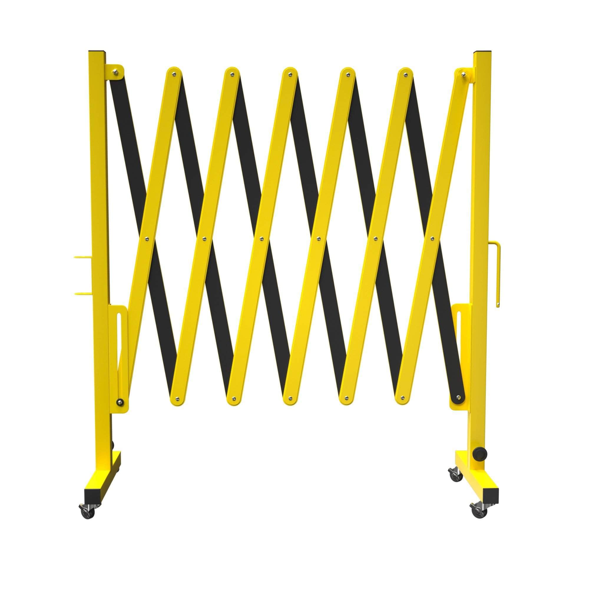 Metal Expandable Barricade, 16 Ft. and 11 Ft - Trafford Industrial - Crowd Control Warehouse