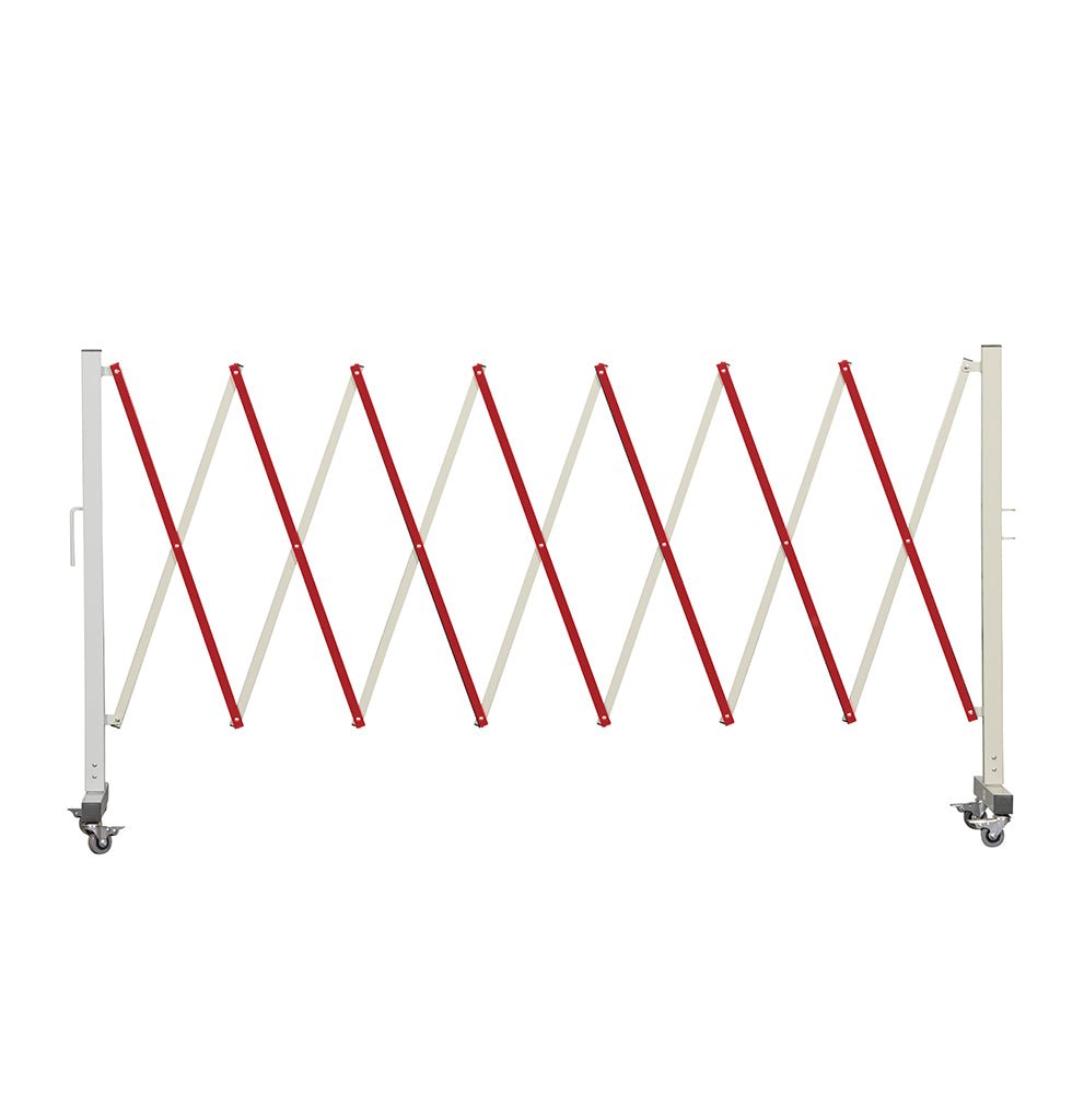 Metal Expandable Barricade, 16 Ft. and 11 Ft - Trafford Industrial - Crowd Control Warehouse