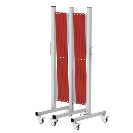 Metal Expandable Barricade, 16 Ft. and 11 Ft - Trafford Industrial - Crowd Control Warehouse