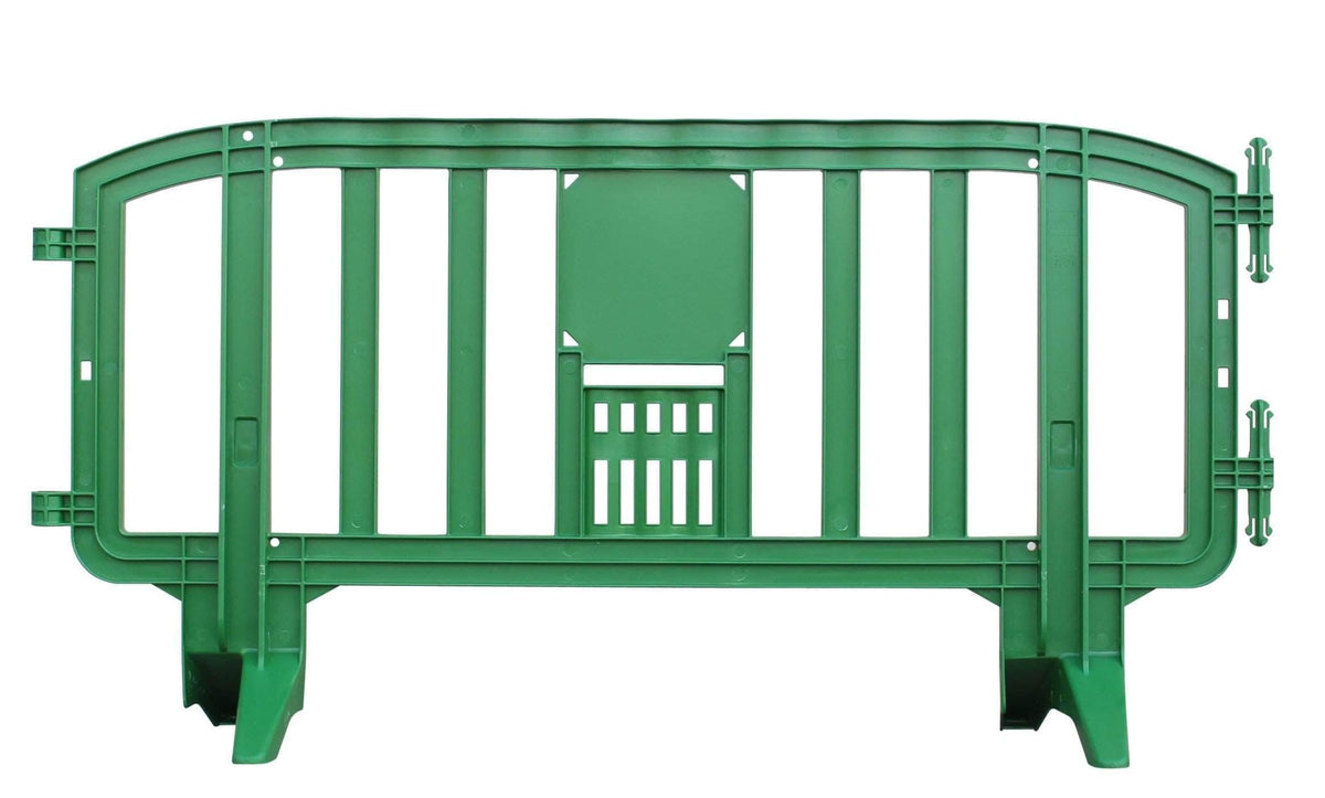 Movit Interlocking Plastic Pedestrian Barricade, 6.5 Ft. - Crowd Control Warehouse