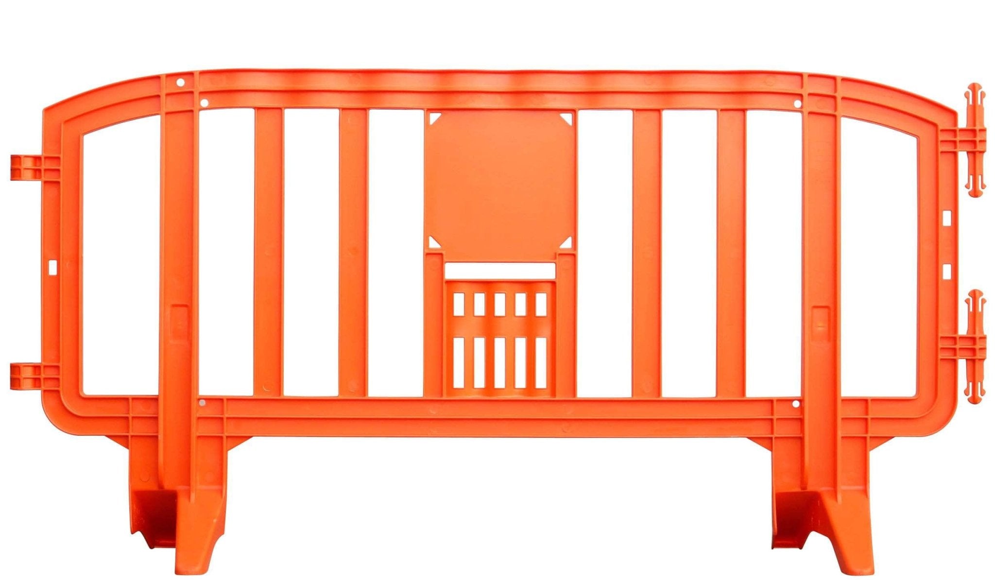 Movit Interlocking Plastic Pedestrian Barricade, 6.5 Ft. - Crowd Control Warehouse