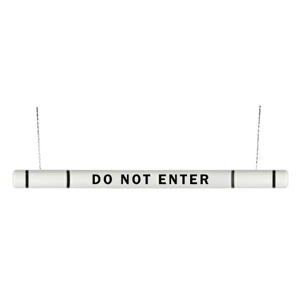 Parking Lot Clearance Bar Kit - DO NOT ENTER - Crowd Control Warehouse
