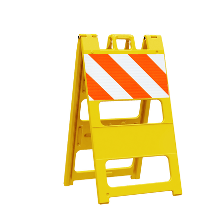 Plasticade Type I and Type II Traffic Barricades - Crowd Control Warehouse