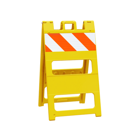 Plasticade Type I and Type II Traffic Barricades - Crowd Control Warehouse