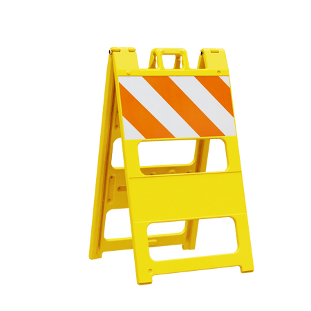 Plasticade Type I and Type II Traffic Barricades - Crowd Control Warehouse