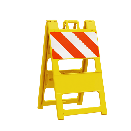 Plasticade Type I and Type II Traffic Barricades - Crowd Control Warehouse
