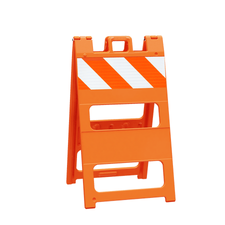 Plasticade Type I and Type II Traffic Barricades - Crowd Control Warehouse