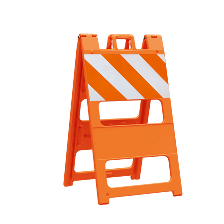 Plasticade Type I and Type II Traffic Barricades - Crowd Control Warehouse