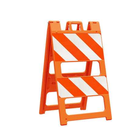 Plasticade Type I and Type II Traffic Barricades - Crowd Control Warehouse