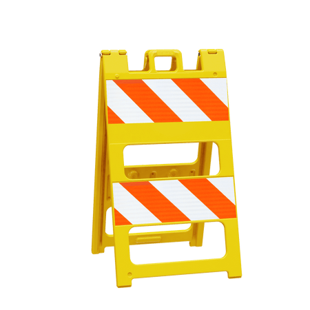 Plasticade Type I and Type II Traffic Barricades - Crowd Control Warehouse