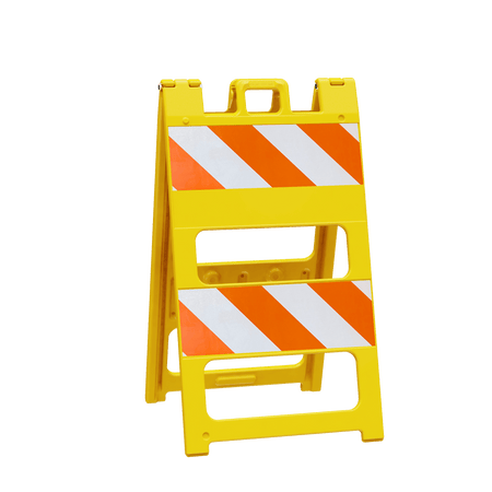 Plasticade Type I and Type II Traffic Barricades - Crowd Control Warehouse