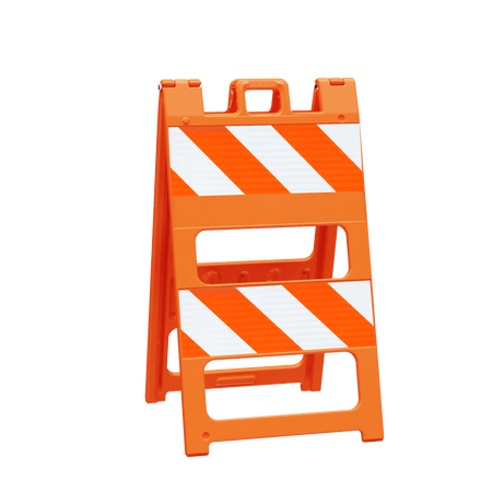 Plasticade Type I and Type II Traffic Barricades - Crowd Control Warehouse