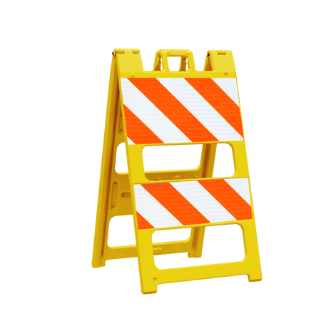 Plasticade Type I and Type II Traffic Barricades - Crowd Control Warehouse