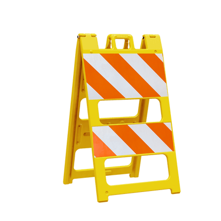 Plasticade Type I and Type II Traffic Barricades - Crowd Control Warehouse