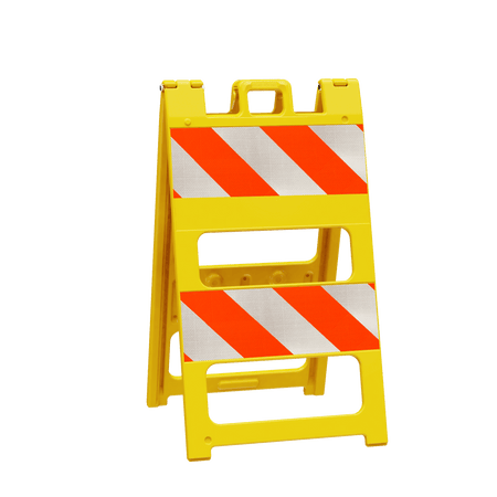 Plasticade Type I and Type II Traffic Barricades - Crowd Control Warehouse