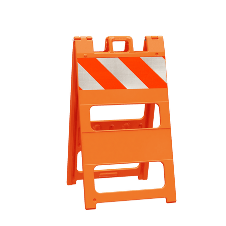 Plasticade Type I and Type II Traffic Barricades - Crowd Control Warehouse
