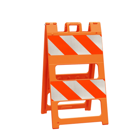 Plasticade Type I and Type II Traffic Barricades - Crowd Control Warehouse