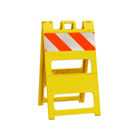 Plasticade Type I and Type II Traffic Barricades - Crowd Control Warehouse