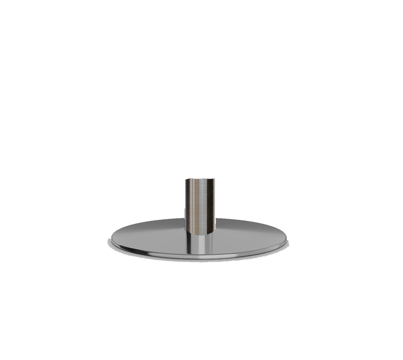 Replacement Stanchion Low Profile Base - Montour Line MX630 - Crowd Control Warehouse